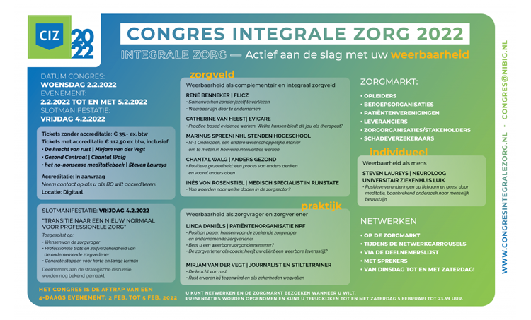         Congres Integrale Zorg 2022